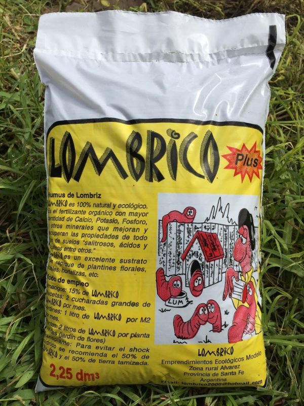 Humus de lombriz Lombrico