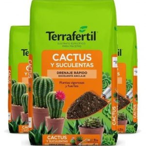 Sustrato para cactus y suculentas