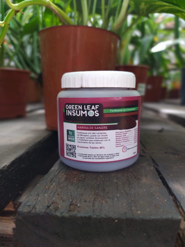 Green Leaf Insumos Harina De Sangre 100cc