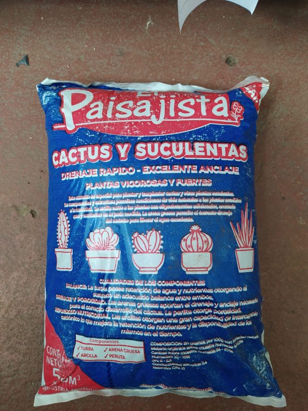 Sustrato de Cactus y Suculentas 5dm3