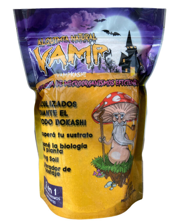 Vampkashi colonia de microorganismos